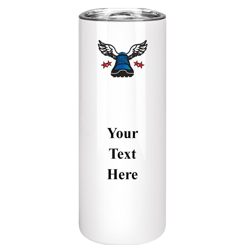 SLIM TUMBLER 20OZ WHITE