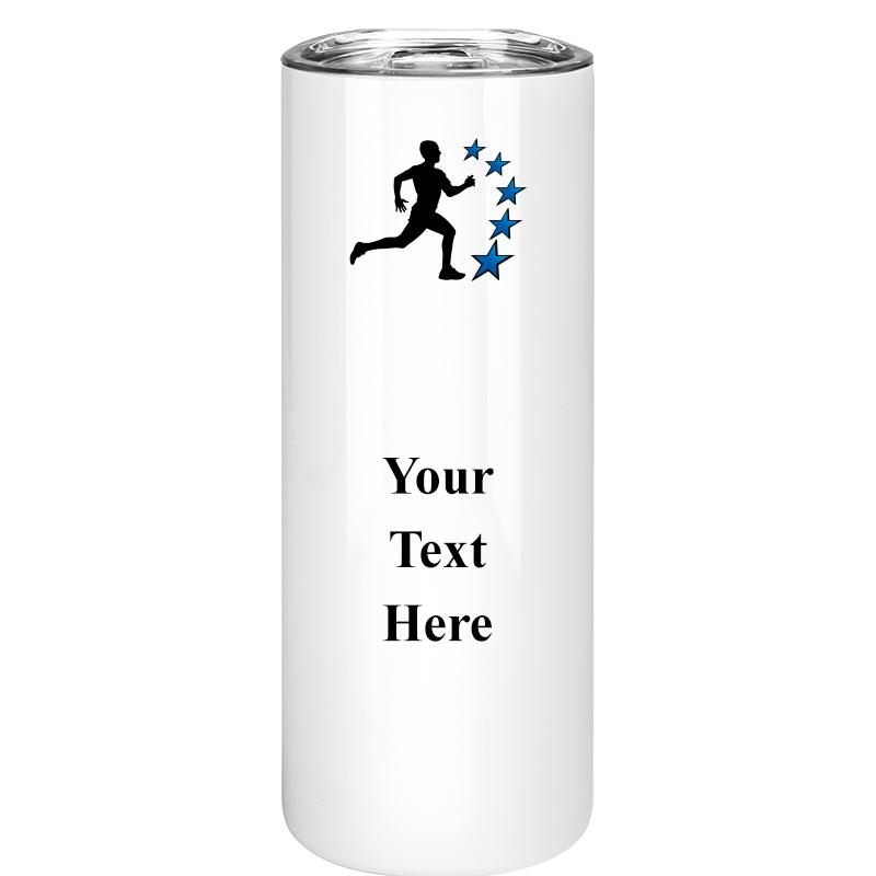 SLIM TUMBLER 20OZ WHITE