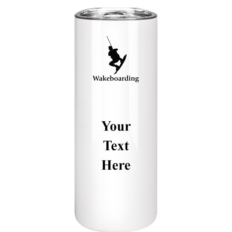 SLIM TUMBLER 20OZ WHITE