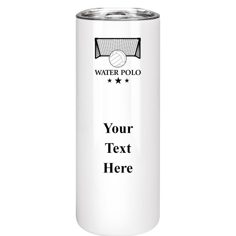 SLIM TUMBLER 20OZ WHITE