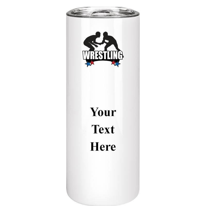 SLIM TUMBLER 20OZ WHITE