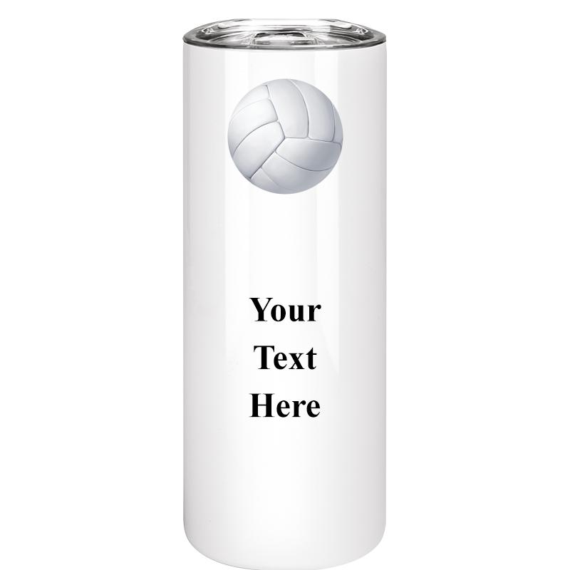 SLIM TUMBLER 20OZ WHITE