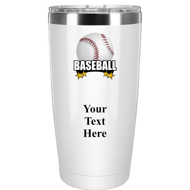 TUMBLER 20OZ WHITE