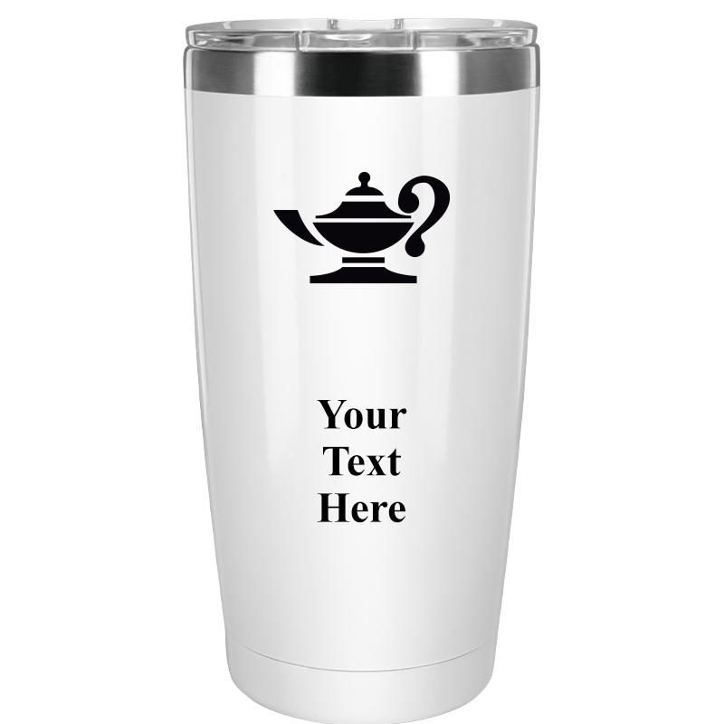 TUMBLER 20OZ WHITE