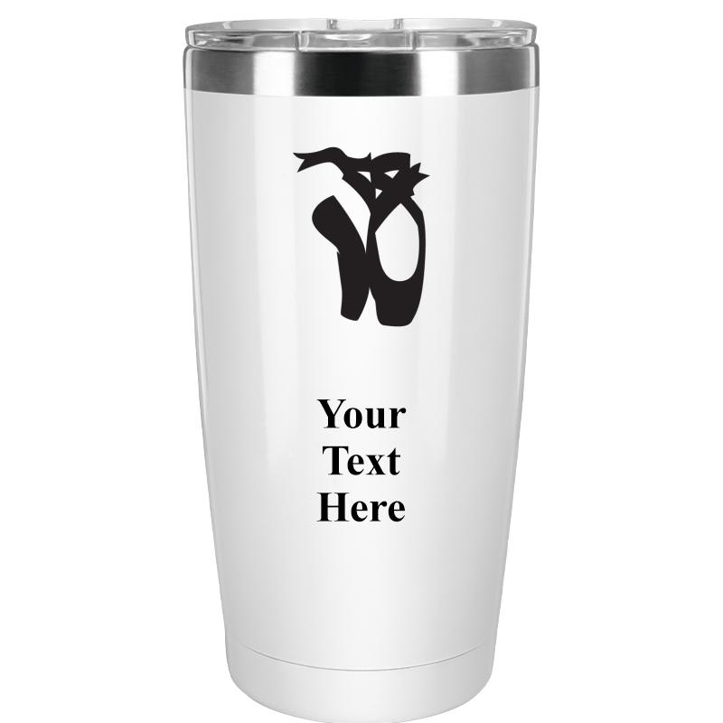 TUMBLER 20OZ WHITE