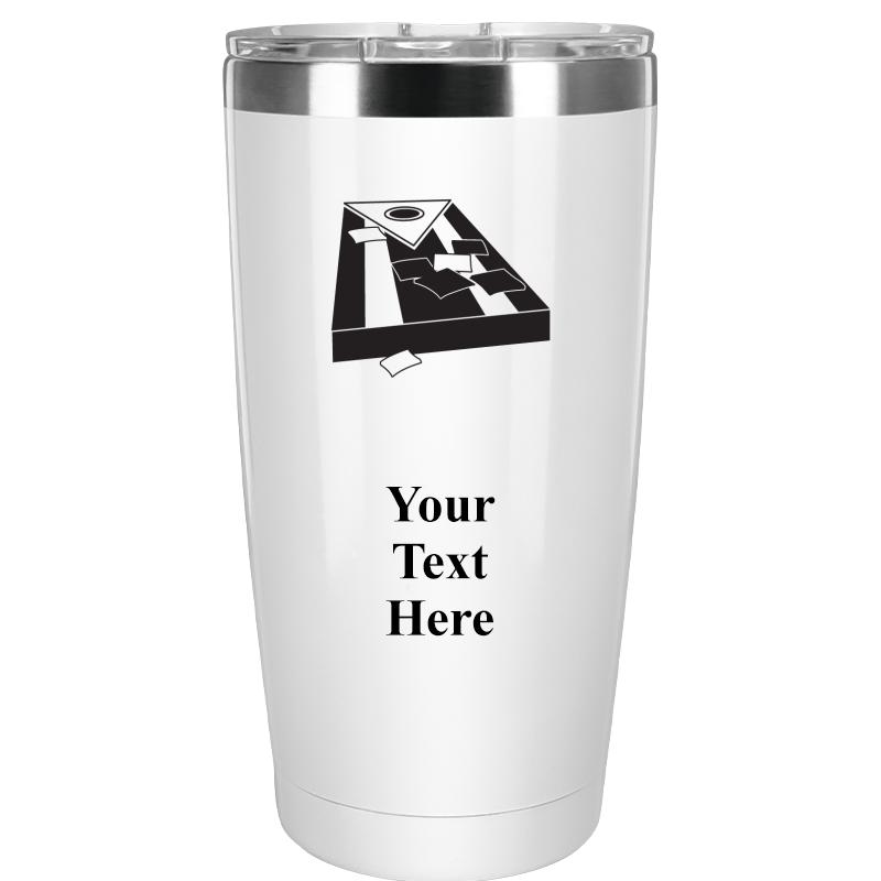 TUMBLER 20OZ WHITE