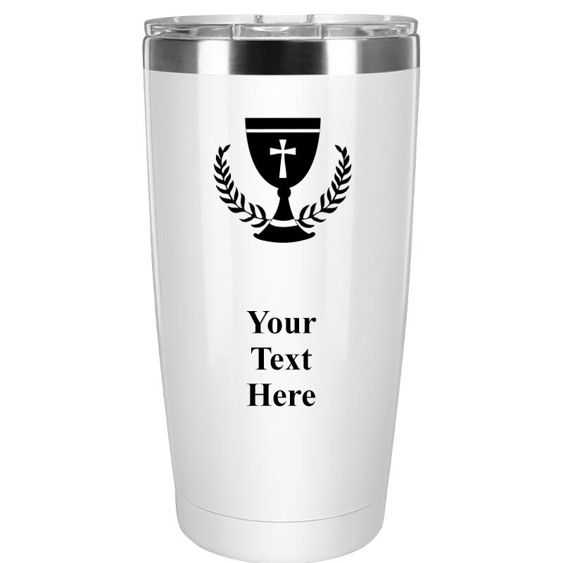 TUMBLER 20OZ WHITE