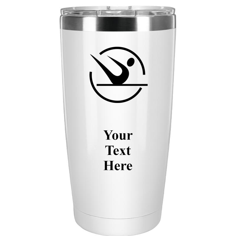TUMBLER 20OZ WHITE