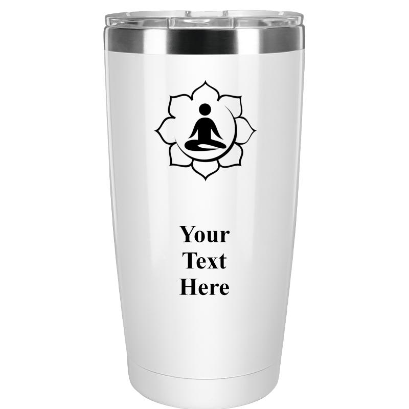 TUMBLER 20OZ WHITE