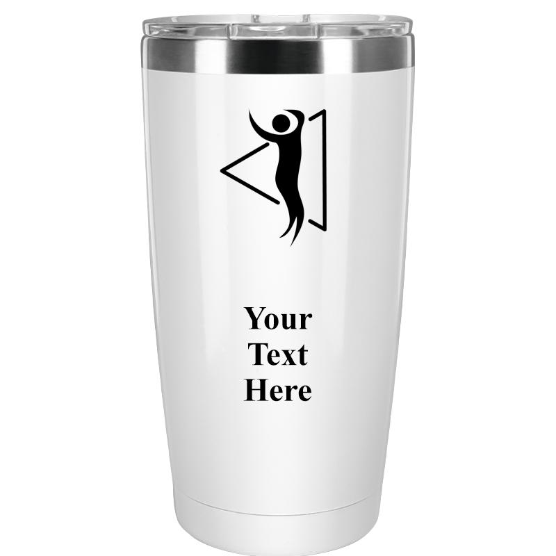 TUMBLER 20OZ WHITE