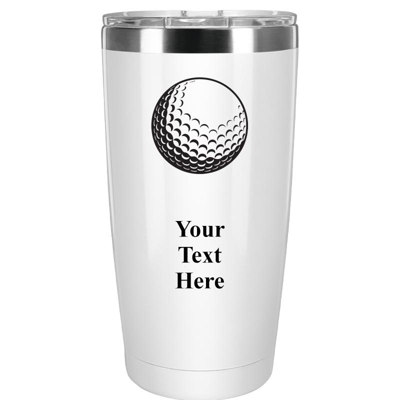 TUMBLER 20OZ WHITE