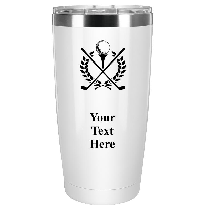 TUMBLER 20OZ WHITE