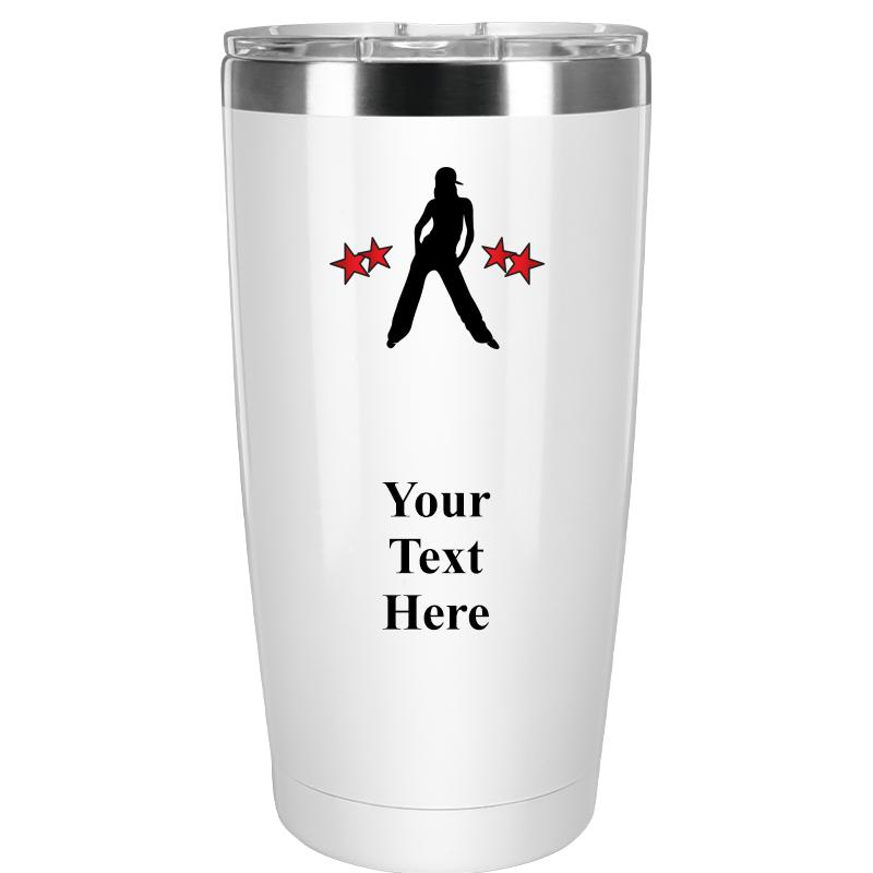 TUMBLER 20OZ WHITE