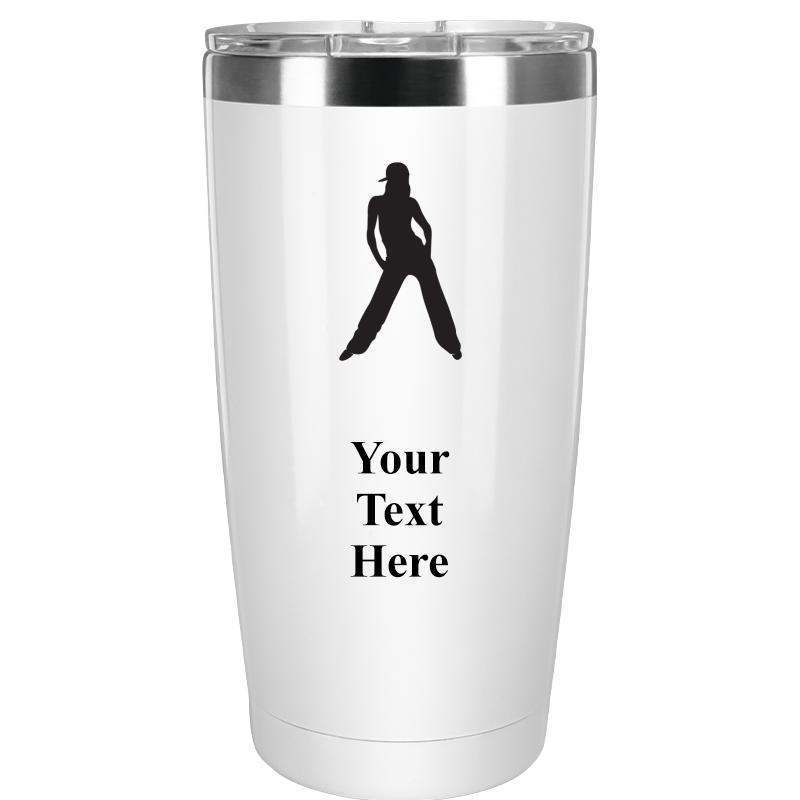 TUMBLER 20OZ WHITE