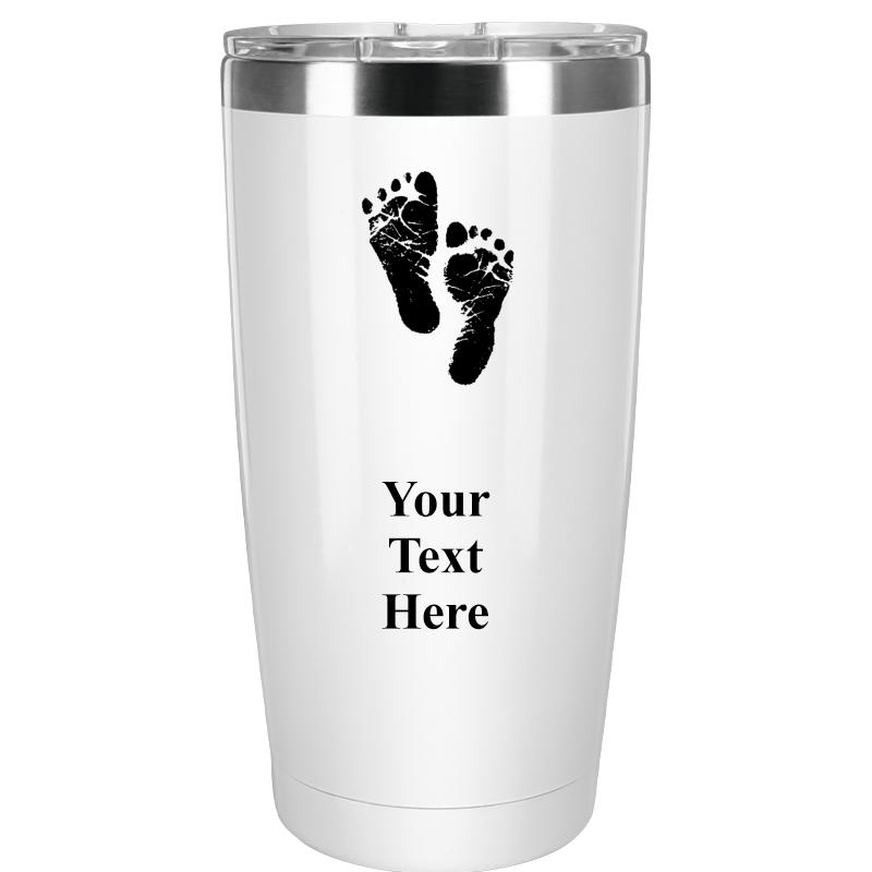 TUMBLER 20OZ WHITE