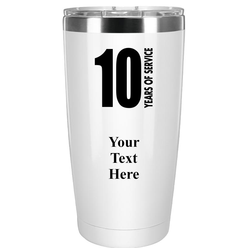 TUMBLER 20OZ WHITE