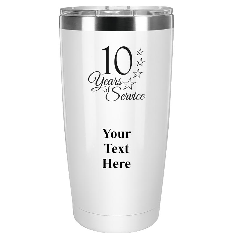 TUMBLER 20OZ WHITE