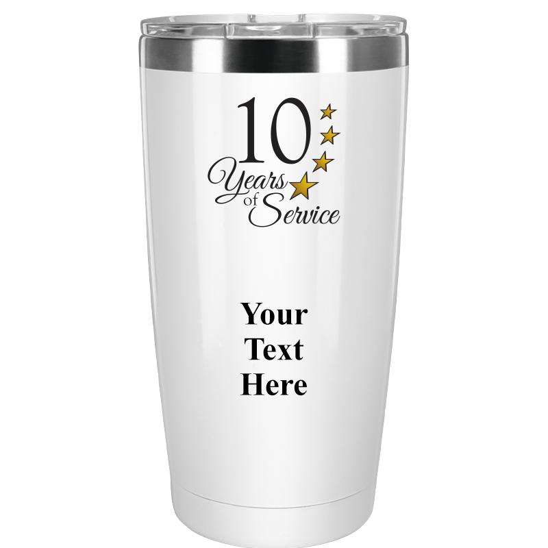 TUMBLER 20OZ WHITE