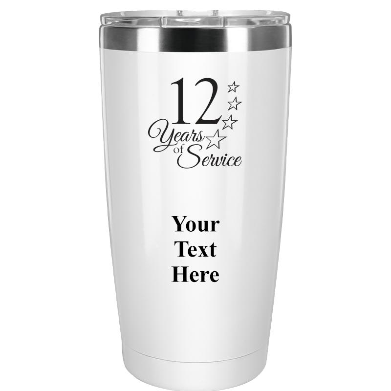 TUMBLER 20OZ WHITE