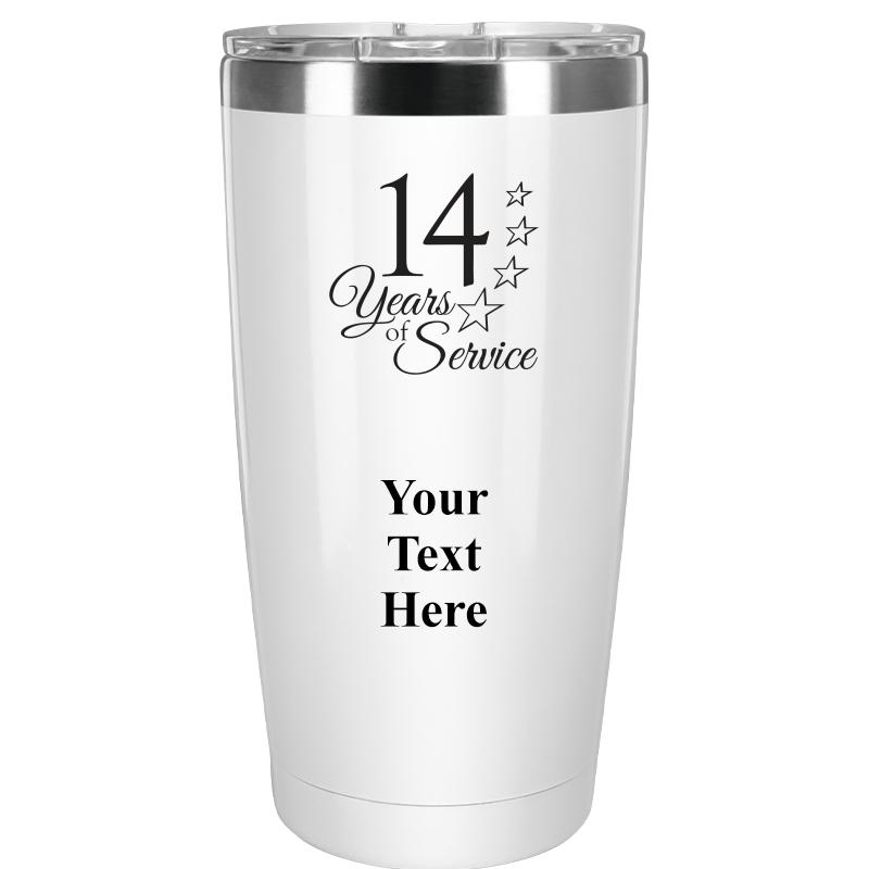 TUMBLER 20OZ WHITE