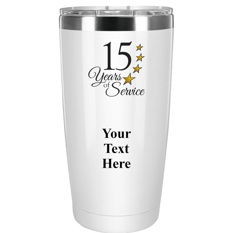 TUMBLER 20OZ WHITE