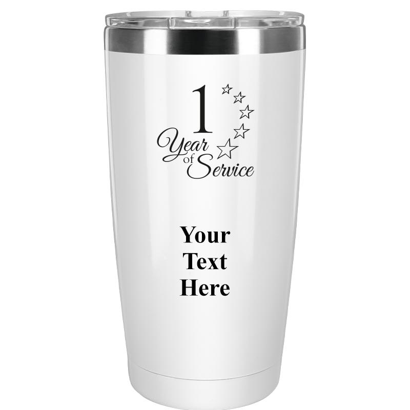 TUMBLER 20OZ WHITE