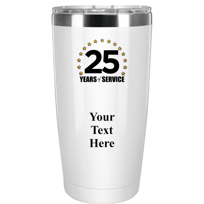 TUMBLER 20OZ WHITE