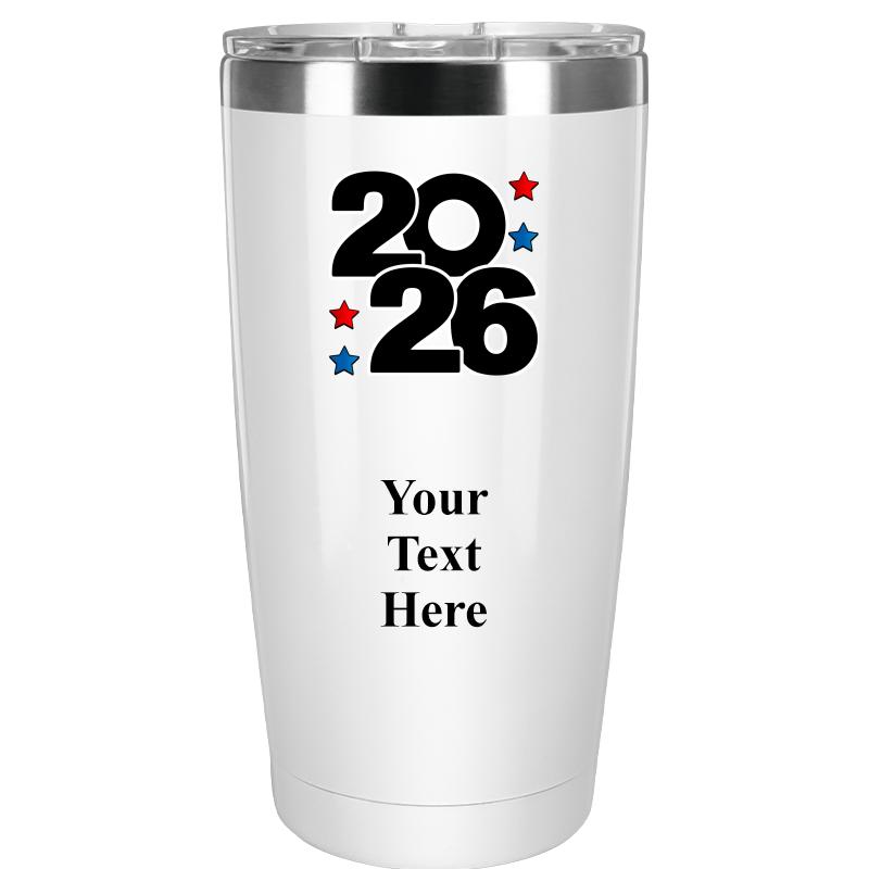 TUMBLER 20OZ WHITE