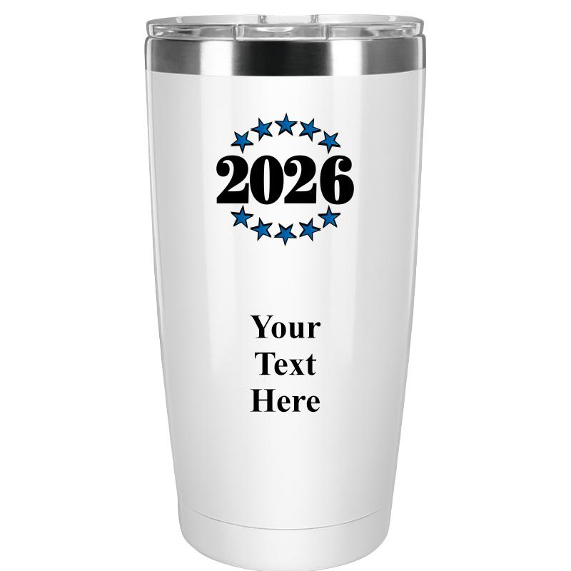 TUMBLER 20OZ WHITE