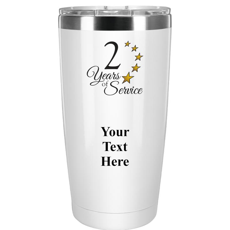 TUMBLER 20OZ WHITE