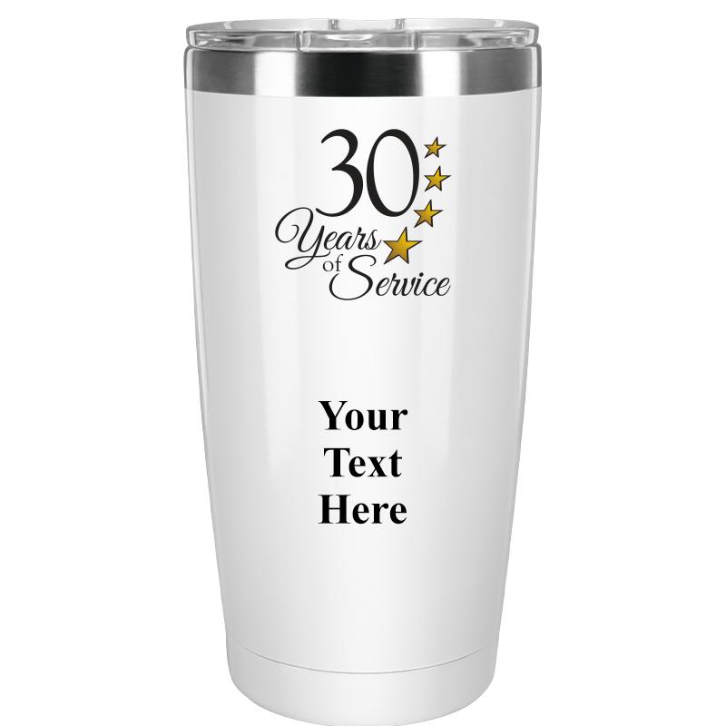 TUMBLER 20OZ WHITE