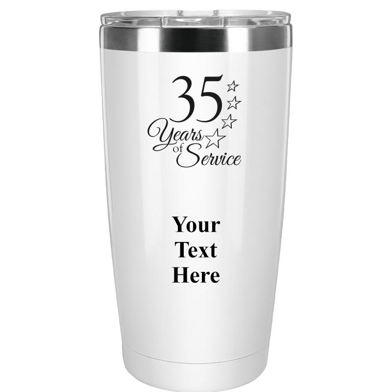 TUMBLER 20OZ WHITE