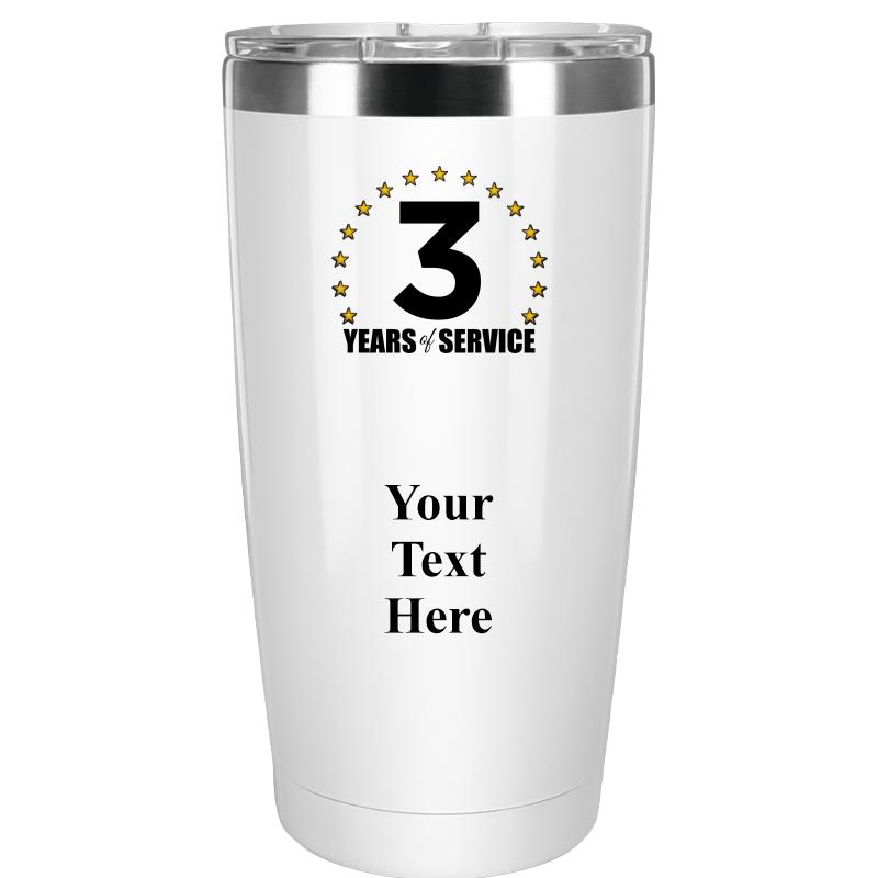 TUMBLER 20OZ WHITE