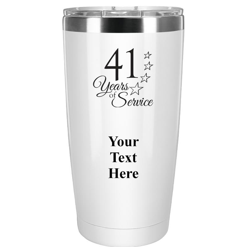 TUMBLER 20OZ WHITE