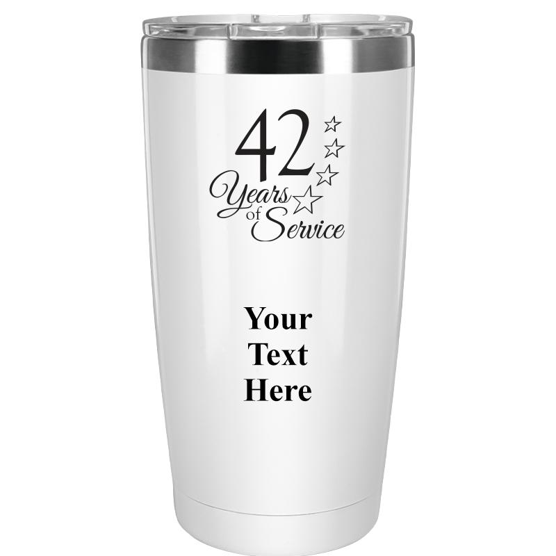 TUMBLER 20OZ WHITE