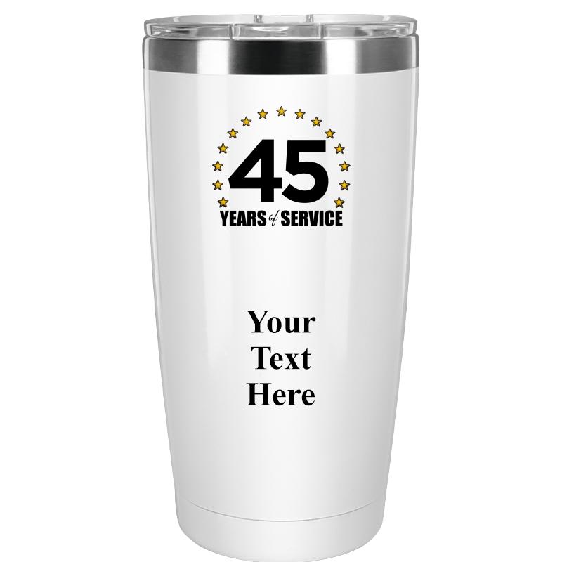 TUMBLER 20OZ WHITE