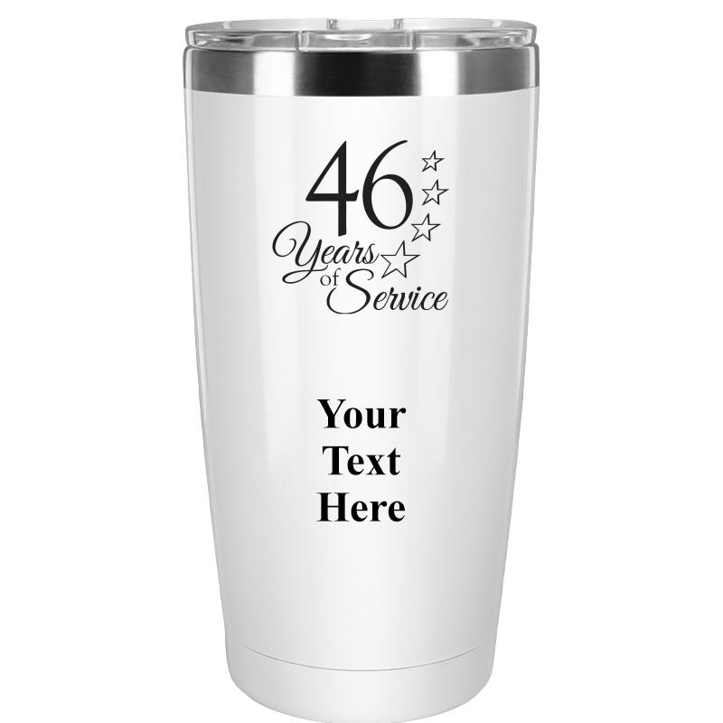 TUMBLER 20OZ WHITE
