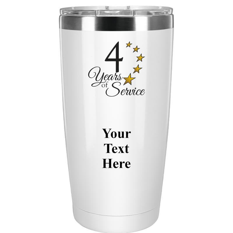 TUMBLER 20OZ WHITE