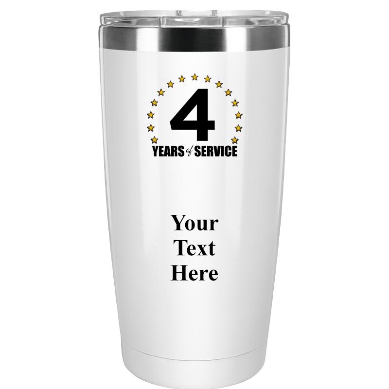 TUMBLER 20OZ WHITE
