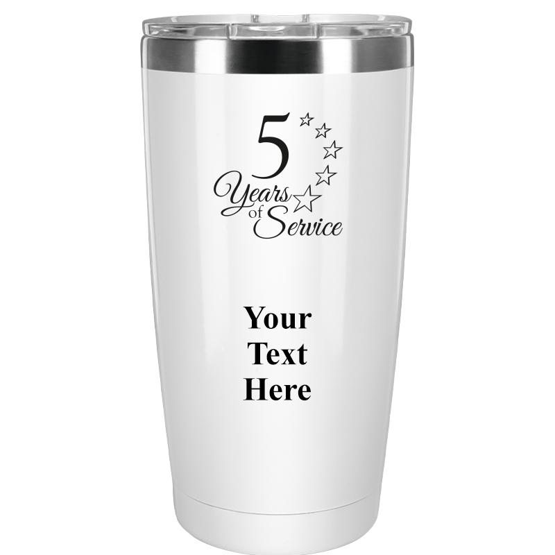 TUMBLER 20OZ WHITE