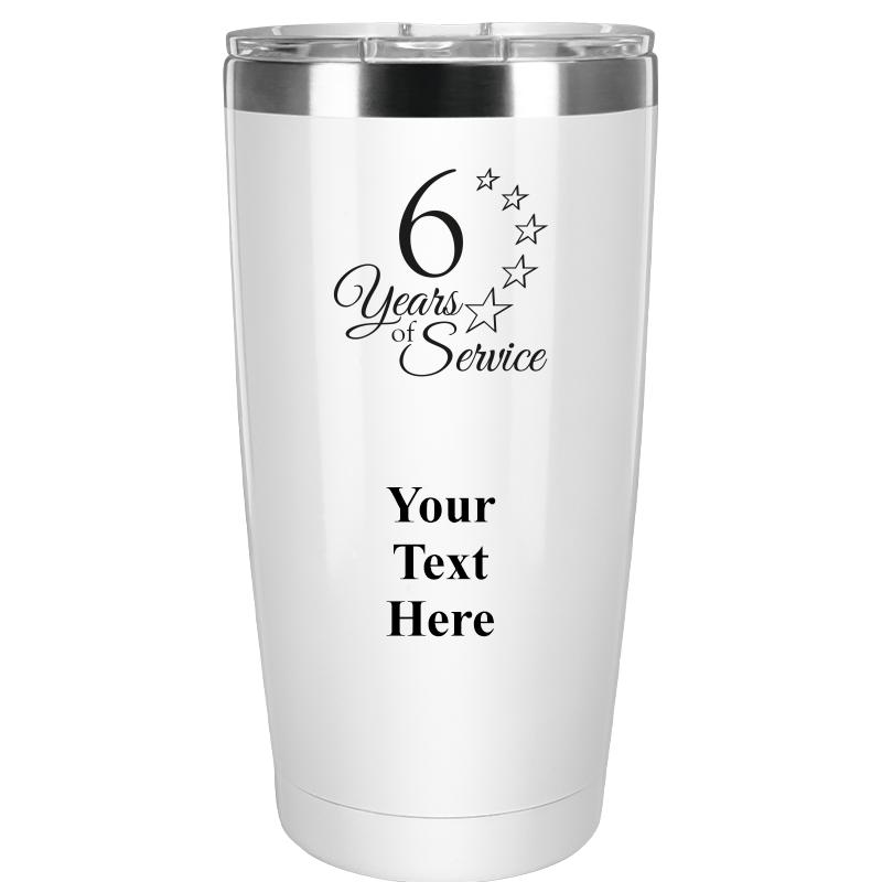 TUMBLER 20OZ WHITE