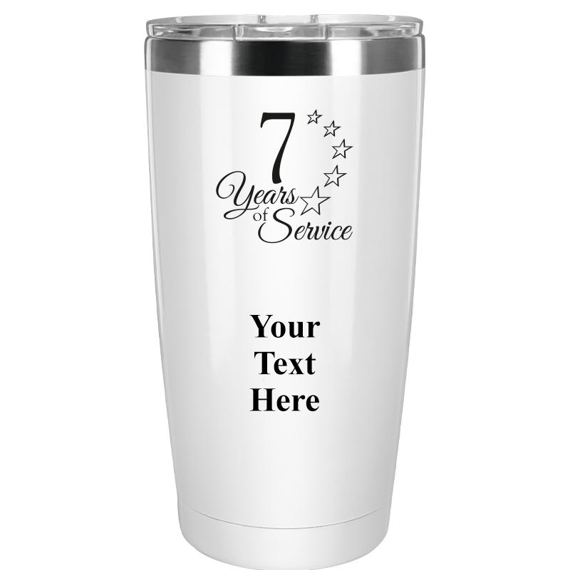 TUMBLER 20OZ WHITE