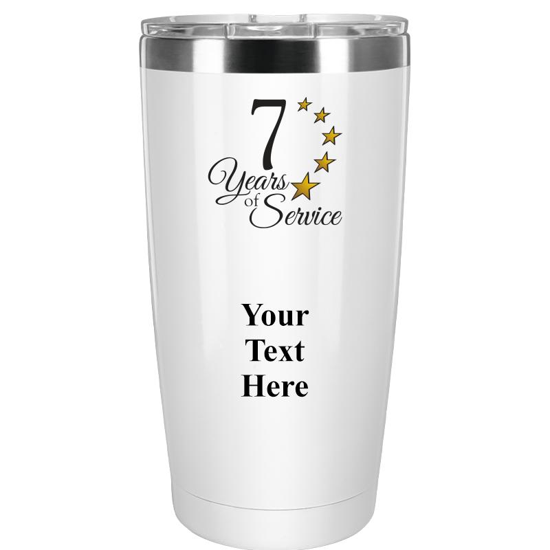 TUMBLER 20OZ WHITE