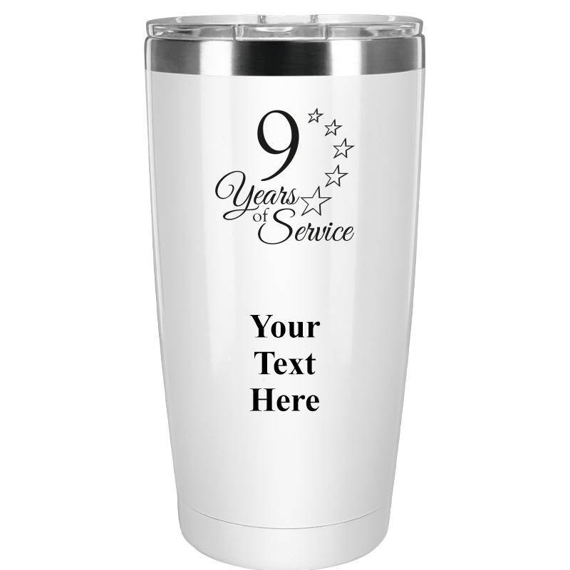 TUMBLER 20OZ WHITE