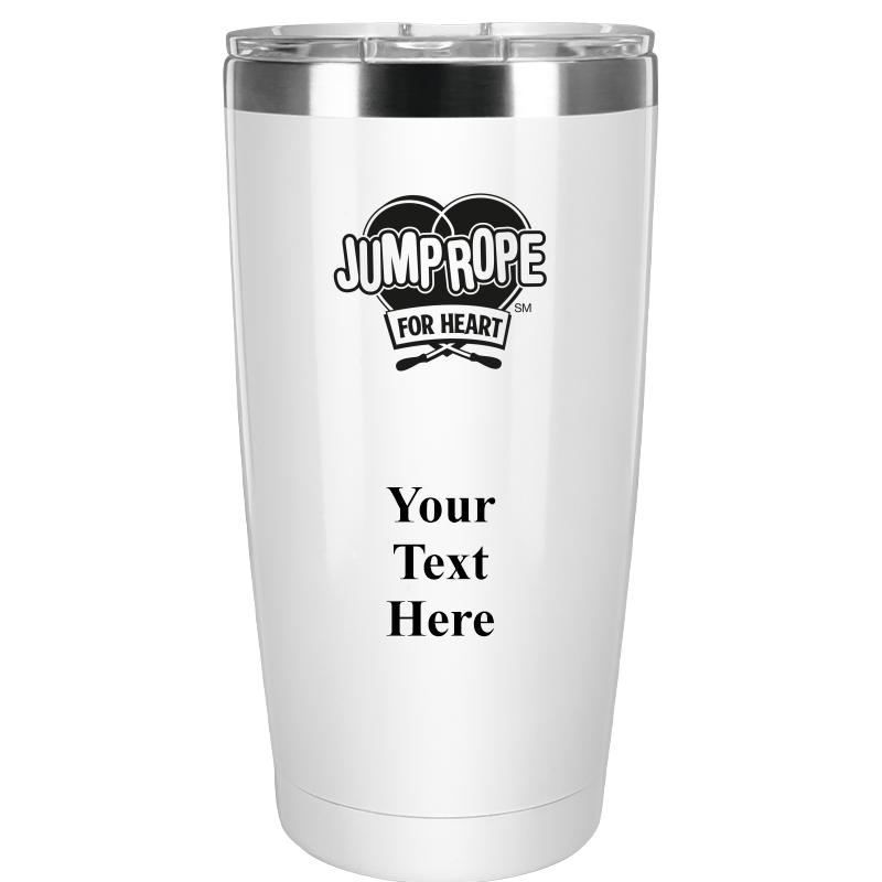 TUMBLER 20OZ WHITE