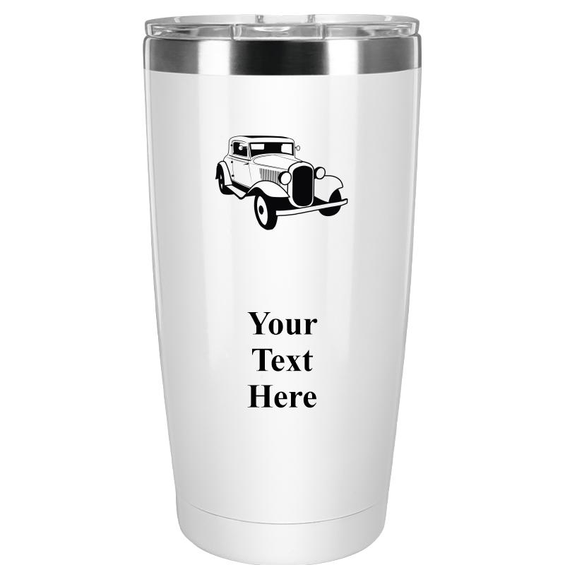 TUMBLER 20OZ WHITE