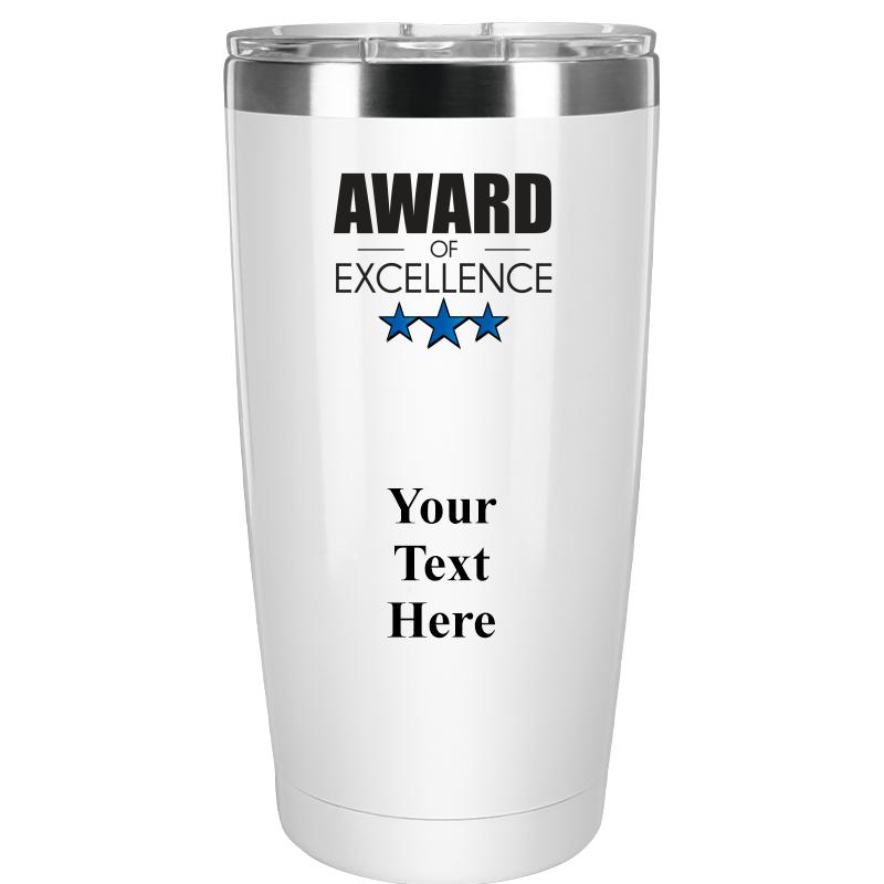 TUMBLER 20OZ WHITE