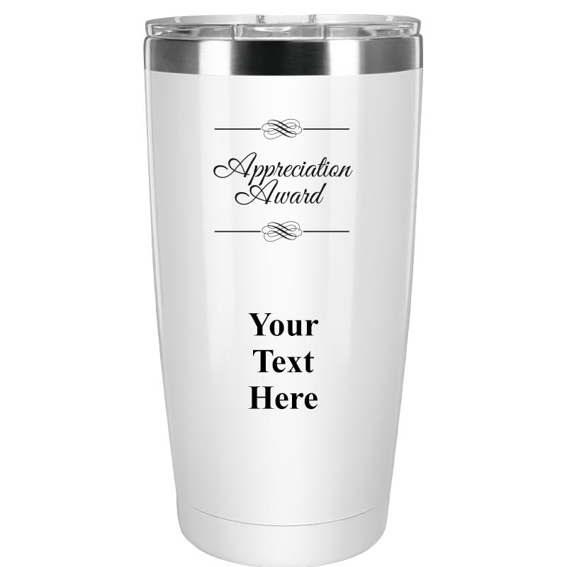 TUMBLER 20OZ WHITE