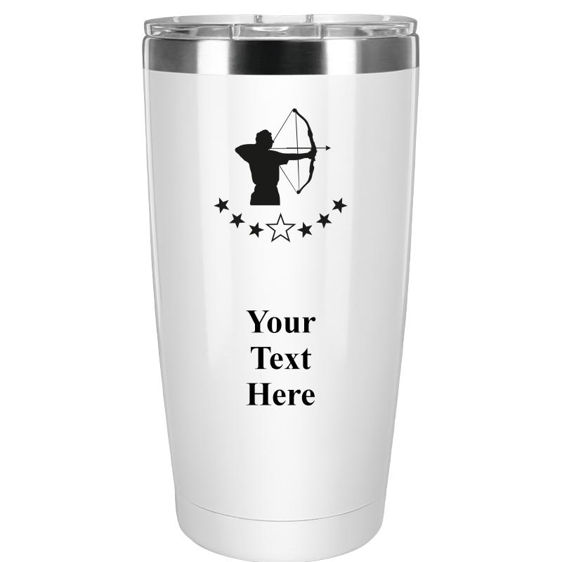 TUMBLER 20OZ WHITE