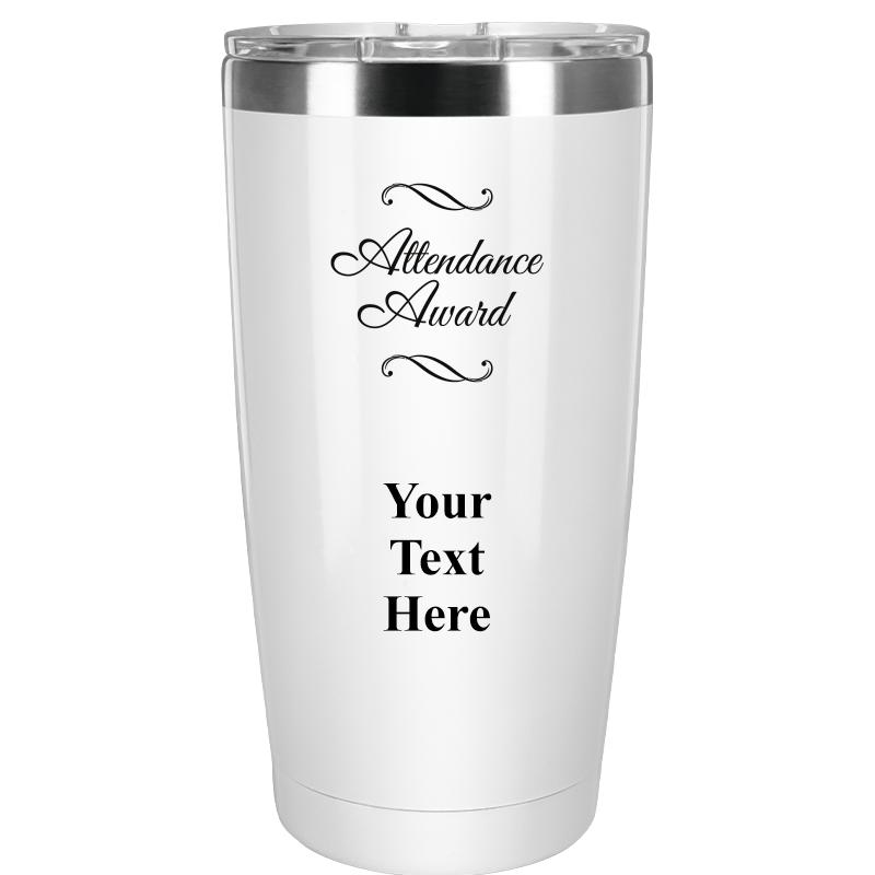 TUMBLER 20OZ WHITE